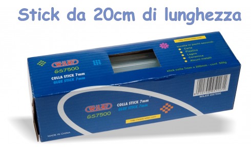 stick colla a caldo 45 pezzi